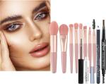 FantasyDay All-in-one Makeup Set Gift Surprise | Full Makeup Kit for Women Multipurpose Essential Starter Bundle Include Eyeshadow Palette Lipstick Blush Concealer Face Powder Eyeliner Mascara Brush