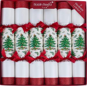 Robin Reed 6 x 12 SPODE tree Christmas Crackers