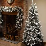 Snow Flocked 6ft Premier Christmas Tree - 635 Tips