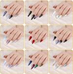 Nail Pen Designer, Teenitor Stamp Nail Art Tool with 15pcs Nail Painting Brushes, Nail Dotting Tool, Nail Foil, Manicure Tape, Color Rhinestones for Nails