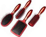 Hair Brush Set Anti Static Massage Oval Comb Round Hair Brush Vent Hair Brush Detangling Brush Paddle Brush for Women Men