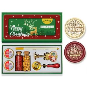 Santa Claus Wax Seal Stamp Kit for Gifts