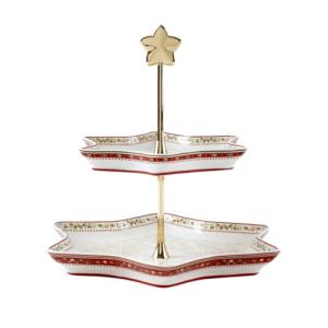Villeroy & Boch Christmas Traystand, Multi-Color