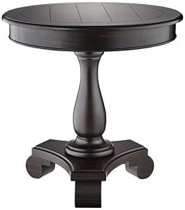 Rene Round Pedestal Side Table