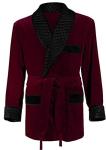 Burgundy Men's Smoking Jacket 