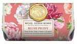 Blush Peony Large Bath Soap Bar by Michel Design