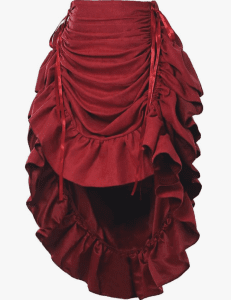 Victorian Steampunk Skirt for Elegant Masquerades