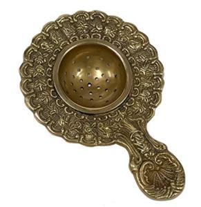 Schooner Bay Co. - 5 Brass Tea Strainer | Classic Historia