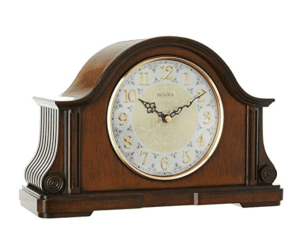 Bulova B1975 Chadbourne World Clock in Walnut Finish