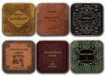 Jane Austen Coasters