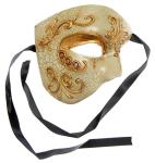 Elegant Gold Phantom of Opera Masquerade Mask