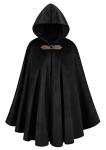 Velvet Hooded Cape for Men - Medieval Costume