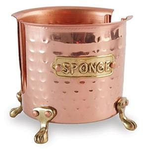 Copper Kitchen Sponge Holder Caddy by Mud Pie