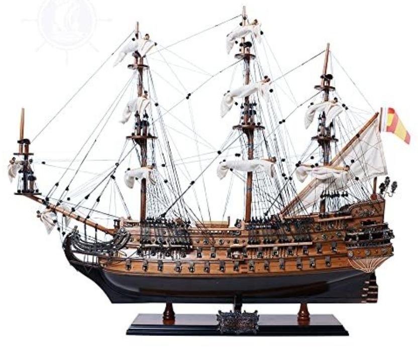 San Felipe Medium Ship Model - Fully Assembled