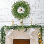 Vintage Charm 24" Norfolk Pine Christmas Wreath