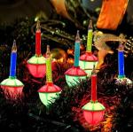 Multi-Color Bubble Lights String Set for Christmas