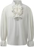 Men's Vintage Pirate Steampunk Shirt for Costumes