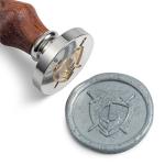 Knight Blade and Shield Wax Seal Stamp