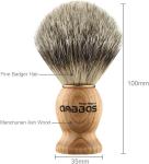 Anbbas Men's Wooden Handle Shaving Brush