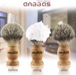 Anbbas Men's Wooden Handle Shaving Brush