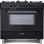 Montpellier 90cm Dual Fuel Range Cooker - Black