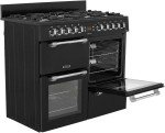 Leisure 100cm Cookmaster Black Gas Range Cooker