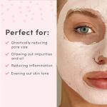 Sand & Sky Pink Clay Mask Set with Brush