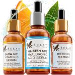 Eclat Skincare 3-Pack Face Serums for Youthful Skin