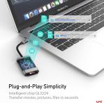 USB-C SD Card Reader for iPhone and MacBook