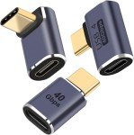 BORLTER 40Gbps USB-C 90° Adapter for Devices