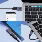 BORLTER 40Gbps USB-C 90° Adapter for Devices