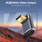 BORLTER 40Gbps USB-C 90° Adapter for Devices