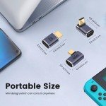 BORLTER 40Gbps USB-C 90° Adapter for Devices