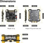V3 F4 Wireless Flight Controller for Drones