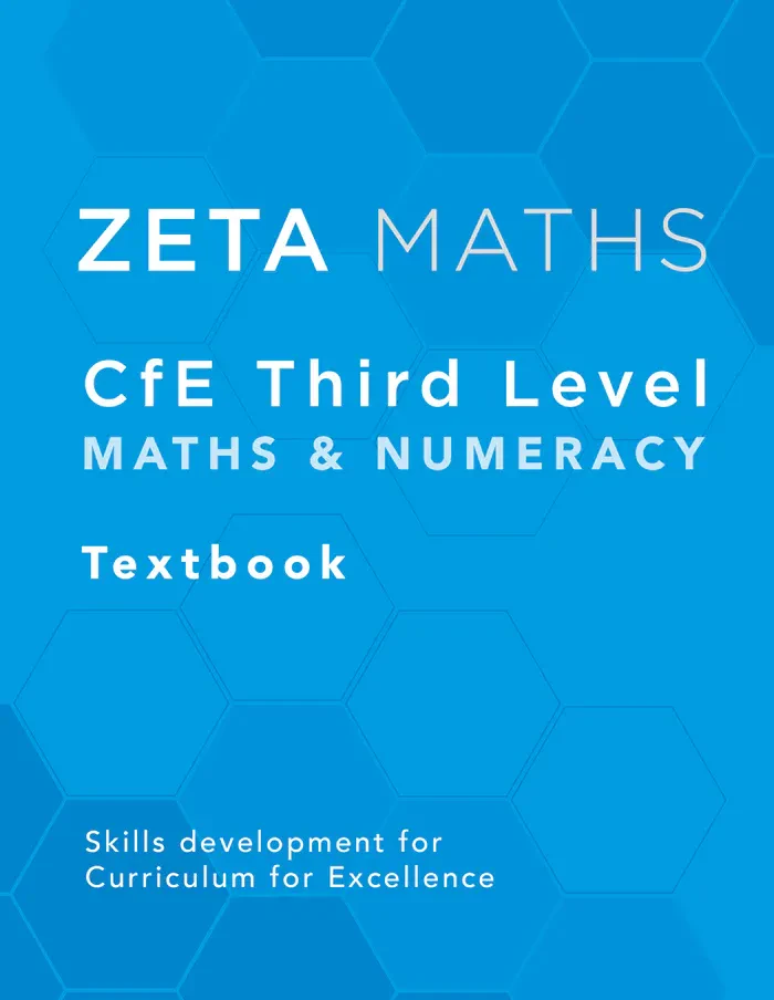 Zeta Maths CfE Third Level Maths & Numeracy Textbook