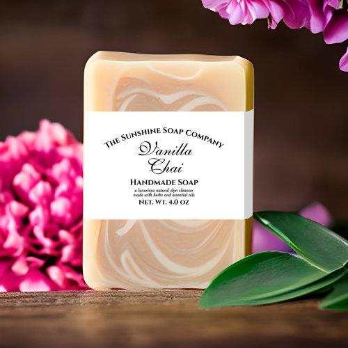 Labels and Packaging for Soap and Cosmetics