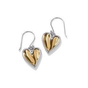 Brighton | Cascade Heart Reversible French Wire Earrings