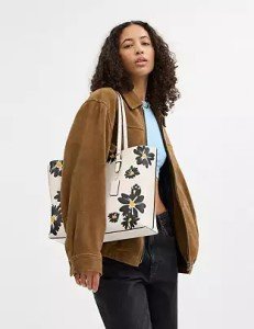Coach | Mollie Tote Bag With Floral Print