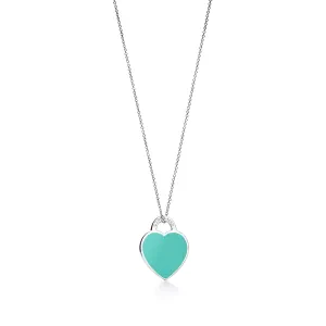 Tiffany | Blue® Small Heart Tag Pendant