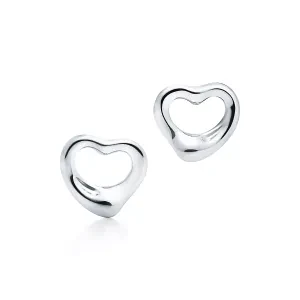Tiffany | Open Heart Stud Earrings