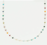 Altar’D State | Multi-Color Glass Bead Necklace