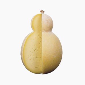 Caciocavallo Cheese Semipiccante Medium-Strong: Distinctive Italian Semi-Sharp Cheese 