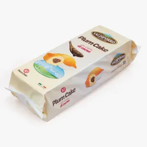 Artisan Plumcake Filled with Chocolate Cream 