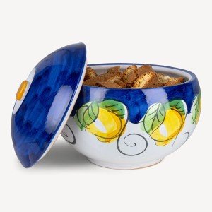 Amalfi Memoritaly Handmade Cookie Jar: Artisanal Cookies from the Heart of Amalfi 