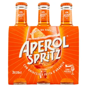 Aperol Spritz 3 x 6 oz: Aperitivo Perfection