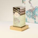 Set of 6 White Chocolate Salted Nuts Bars 21.16 oz