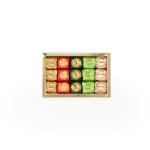 Golden Gift box with Assorted Chocoviar 10.05 oz