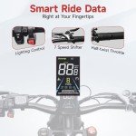 COFANSON 1000W Electric Bike with 33 MPH Speed