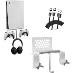PS5 Wall Mount Kit with Dual Holders