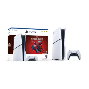 PS5 White Disc Version w/Spider Man Miles